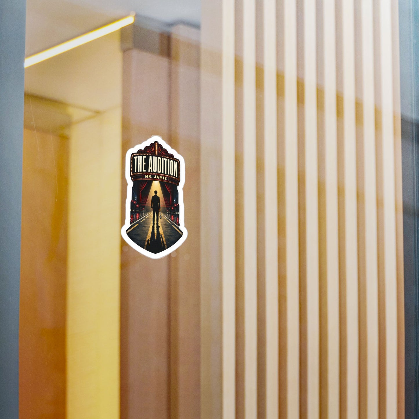 Mr. Jamie "The Audition" Kiss-Cut Vinyl Sticker