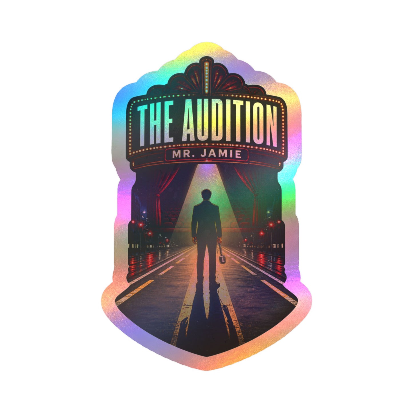 Mr. Jamie "The Audition" Kiss-Cut Vinyl Sticker